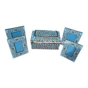 Marque Qualité Look Moderne Nouvelle Arrivée Pièce Os Incrustation Mdf Mop Plateau Avec Rectangle Forme Pour La Maison Et Hôtel Décoration Cadeaux - Product Image 2