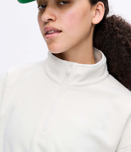 Sweat-shirt décontracté zippé pour femme, coupe ample, coupe-vent, chaud et respirant, idéal pour le sport et la course à pied, collection automne-hiver - Product Image 3