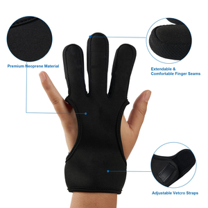 Protecteur de doigts essentiel pour le tir à l'arc, pour les exercices d'entraînement quotidiens, doublure intérieure souple pour une utilisation sans friction sur de nombreux styles d'arc. - Product Image 2