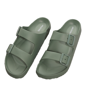 silicStep Army Green Silicone Adjustable Outdoor <b>Slippers</b>, Waterproof, Unisex, Men's & Women's, Eco-friendly, Green Product - Product Image 1