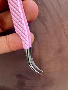 Pince à épiler pour extensions de cils Vired Impex VI002, durable, de haute qualité, à pointe fine et lisse, en acier inoxydable - Product Image 6