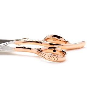 Ciseaux de coiffure professionnels en acier inoxydable 440C, lame tranchante, manche long, pour droitiers, ciseaux de coupe de cheveux - Product Image 3