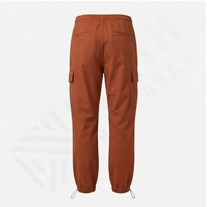 Twill Cotton Outdoor Pleated Loose Casual Wide Leg Workwear <b>Cargo</b> Pants Streetwear <b>Jogger</b> Trousers Pants <b>Man</b> - Product Image 3
