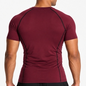 T-shirt de compression à manches courtes pour homme – Confort supérieur, séchage rapide, extensible, souple et de qualité supérieure pour une mobilité active - Product Image 2