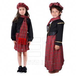 Kilt Acrílico Personalizado para Adultos, Diseño Sólido, Transpirable, Unisex, Vestido Tradicional de las Tierras Altas - Product Image 6