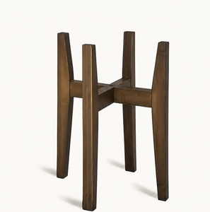 Factory Price Wood Plant <b>Stand</b> Indoor Flower <b>Pot</b> Holder fits Sustainable Wooden Planter <b>Stand</b> for Living Room & Balcony Decor - Product Image 2