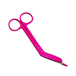 Ciseaux de coupe pour bandages traumatiques couleur personnalisée 5,5 pouces, autoclavables, pour bandages Lister, manuels, en acier inoxydable allemand MOL, certifiés CE - Product Image 3