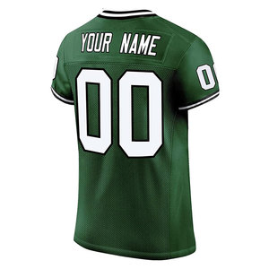 เสื้อฟุตบอลอเมริกันชายแบบ OEM ระบายอากาศได้ดี แขนสั้น คุณภาพสูง ทรงปกติ สำหรับฝึกซ้อมและเป็นทีม - Product Image 2