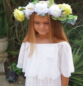 Marwin — robe de mariage blanche, tunique très mignonne et confortable, avec manches chauve-souris, épaules dénudées, tenue parfaite pour les saisons de mariage, nouvelle Collection, - Product Image 4