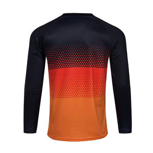 Maillot de cyclisme VTT 2026 personnalisé avec logo sublimé, respirant, coupe-vent, 100 % polyester, pour MX et tout-terrain, impression personnalisée, manches courtes - Product Image 4