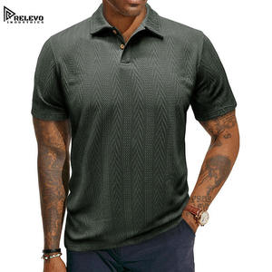 Self Print Men's Short Sleeve for <b>Shirt</b> with <b>Pocket</b> Button Front Casual Style 100% Cotton Breathable Quick Dry Running Training - Product Image 1