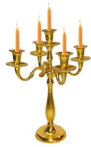 Candelabro de Cristal de 5 Brazos Chapado en Oro de Alta Calidad, Estilo Antiguo, Duradero, para Decoración de Bodas y Hogar - Product Image 2