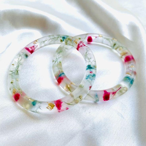 Wholesale Supply Handmade Colorful Resin Bangles Set Lightweight Durable and Trendy Fashion for <b>Women</b> BY AFZA ENTERPRISES - Product Image 5
