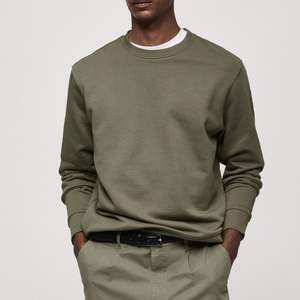 Sweat-shirt personnalisé à col rond, 100% coton polyester, molleton épais, sweat-shirt thermique pour hommes, OEM ODM - Product Image 5