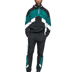 ชุดวอร์มกันลมแบบมีฮู้ด น้ำหนักเบา ระบายอากาศได้ดี สะท้อนแสง ปรับแต่งได้ตามต้องการ MOQ ต่ำ - Product Image 1