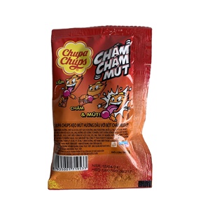 ลูกอมสตรอเบอรี่ Chupa Chupa 8G ลูกอมแข็งมีคุณสมบัติแบบจุ่มและอมยิ้มรสผลไม้16กล่อง x 16ถุงสำหรับขายส่ง - Product Image 1