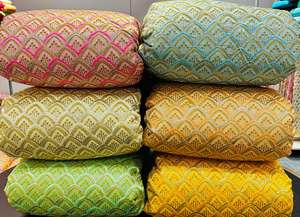 ผ้าไหมดิบ ผ้าไหมบังกาลอร์ ผ้าไหมมัลเบอร์รี่ ผ้าไหมดิบบังกาลอร์แท้ ผ้าไหมมัลเบอร์รี่ผสม ผ้าไหมทอมือ ผ้าส่าหรี ผ้าไหมมัลเบอร์รี่พรีเมียม ผ้าไหมผสมบังกาลอร์ - Product Image 2