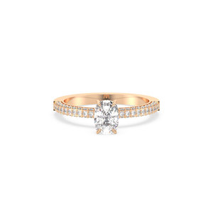 Anillo de Diamante Cultivado en Laboratorio REYES Exclusivo, Corte Cojín, 1.42Ct, HPHT CVD, en Oro Sólido de 14K, Regalo de Compromiso y Boda, Joyería Fina - Product Image 2