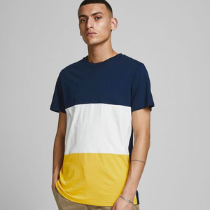 Pakistan Made 100% Cotton High Quality Durable Men's T-Shirts Short Sleeve Casual Fit with Best Price Wholesale - Product Image 3