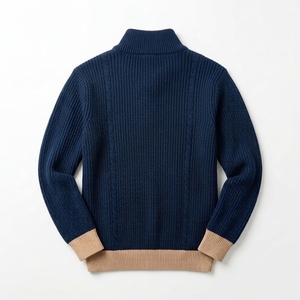 Sweat-shirt et sweat à capuche unisexe surdimensionné en molleton 100 % coton à épaules tombantes et col ras du cou pour homme - Product Image 2