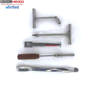 Instrumento ortopédico quirúrgico hueco de acero inoxidable para extracción de tornillos rotos y implantes médicos, grado profesional - Product Image 6