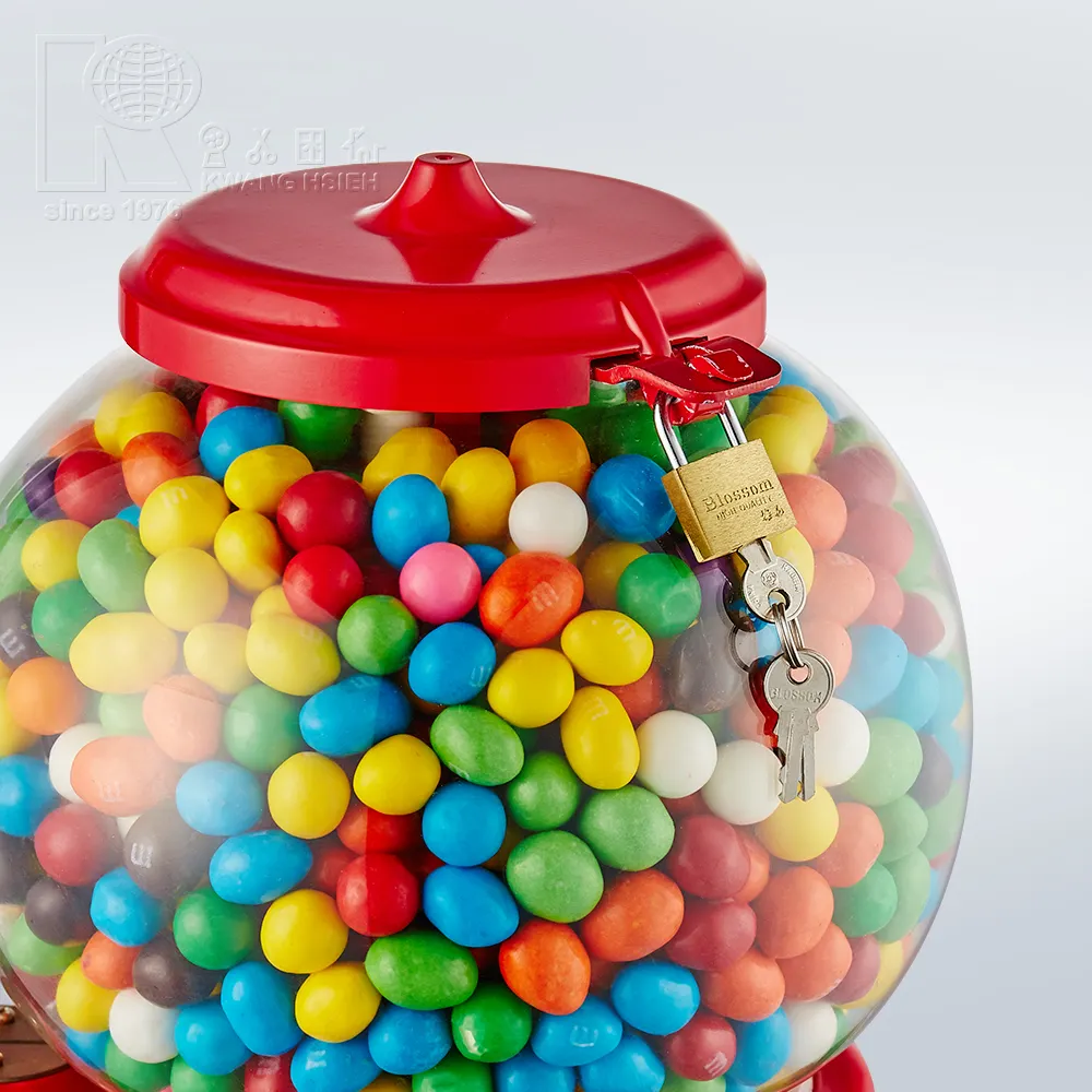 كوانغ هيش علبة حلوى موزع خمر عملة Gumball آلة