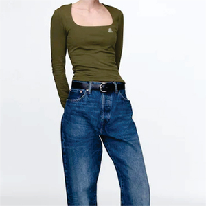 Camiseta Casual de Verano con Cuello Redondo para Mujer, 100% Algodón Orgánico, Logotipo Transpirable, Ecológica - Product Image 1