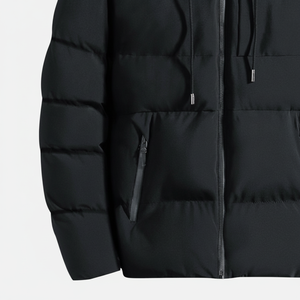 Manteaux d'hiver matelassés brillants pour hommes – Doudounes chaudes et tendance pour l'hiver - Product Image 4