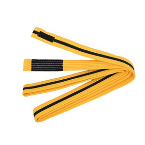 Vente directe d'usine, ceintures de Jiu-Jitsu en gros, couleur personnalisée, logo sur le devant, qualité supérieure, 100% coton respirant pour hommes - Product Image 1