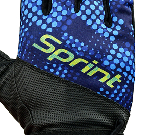 Guantes de entrenamiento sublimados OEM para béisbol - Palma de cuero PU de alta adherencia - Poliéster transpirable con impresión por sublimación - Product Image 4