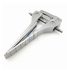 CLASTY INSTRUMENTS HTO High Tibial Osteotomy Retractor Angle <b>Ruler</b> Stainless <b>Steel</b> Orthopedic Surgical Instrument Bone Alignment - Product Image 1