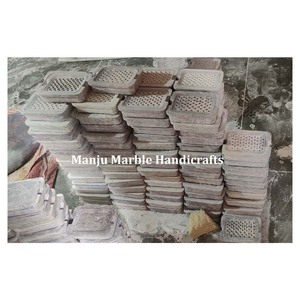 2026 Ramadan Decorative Natural Soapstone Rectangle !0 X 7.5 cm Carving Sweet <b>Storage</b> <b>Boxes</b> For Home Decor And Gifting - Product Image 3