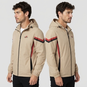 Veste coupe-vent d'extérieur OEM de haute qualité pour homme, imperméable et respirante, pour sports de plein air, collection hiver 2026 - Product Image 4