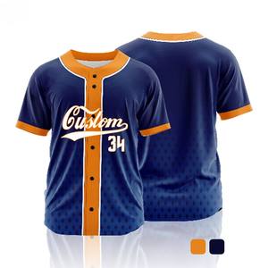 Full Custom Top <b>Sale</b> <b>Men</b> Baseball Shirt Short Sleeve Printed Embroidered Logo Blank Baseball Jersey Relax fit Sports Uniform - Product Image 4