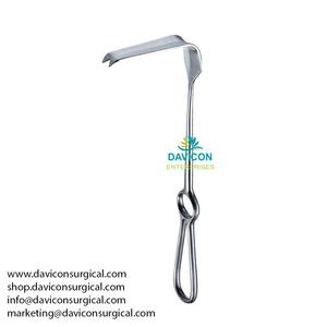 Écarteurs chirurgicales en acier inoxydable, collet, de haute qualité, en forme de Ramus obruban, 24.5 cm 10 23x40mm, livraison gratuite - Product Image 2