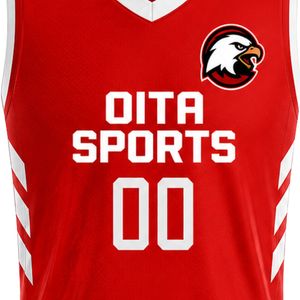 Camiseta de Baloncesto Roja y Blanca para Hombre, Sin Mangas, Uniforme de Equipo, Ligera, Transpirable, para Entrenamiento Atlético, Competición Deportiva - Product Image 3