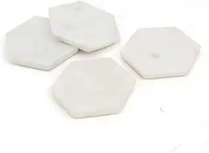 Posavasos de Piedra con Textura de Mármol, Ecológicos, Modernos, de Lujo, Redondos, Diseño Personalizado, para Té y Bebidas, FAIZA CRAFT - Product Image 5