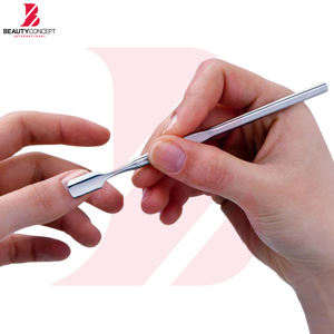 Empujador de Cutículas de Acero Inoxidable, Herramienta de Una Sola Punta para Eliminar Piel Muerta, Limpiador de Uñas Metálico de Precisión para Salón y Pedicura en Casa - Product Image 6