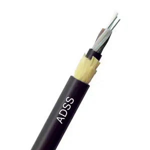 ADSS 6-72 Cores Fiber Optic Cable Equipment All Dielectric Self-supporting Aerial Cable Outdoor Cable