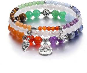 Pulsera de resina epoxi Pulsera de cuentas de resina de moda altamente pulida Pulsera de cuentas de resina de acabado hecho a mano Venta caliente - Product Image 1