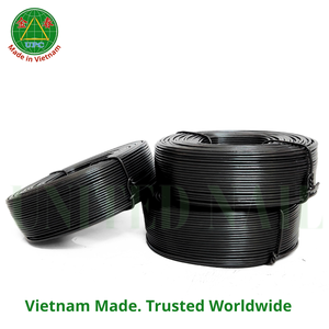 20 Rolls/Carton 15 Gauge Diameter Black Rebar Wire <b>Iron</b> Competitively Priced From Vietnam Factory for Rebar Tying Projects - Product Image 3