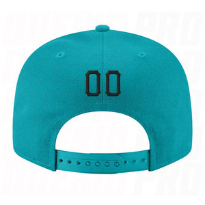 Casquette Snapback Ajustable Noire et Blanche Brodée Personnalisée avec Logo Premium – Casquette de Baseball pour Équipe Sportive et Streetwear - Product Image 3