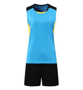 2026 Vente en gros : Créez votre propre uniforme de volley-ball sans manches personnalisé pour l'entraînement, modèles d'uniformes de volley-ball pour hommes, OEM - Product Image 5