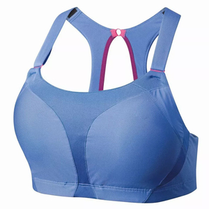 Sujetador deportivo acolchado sin costuras para mujer, con espalda cruzada, para yoga, fitness y entrenamiento. - Product Image 5
