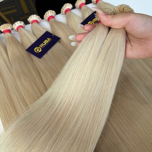 Puntas Planas de Platino de 5x5mm, Color Rubio de Moda, Provenientes de 1-2 Donantes, para Instalación de Cabello - Product Image 4