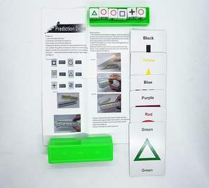 Dés de Prédiction Magique : Truc de Mentalisme ESP avec Cartes Assorties – Jeu de Lecture Mentale - Product Image 1