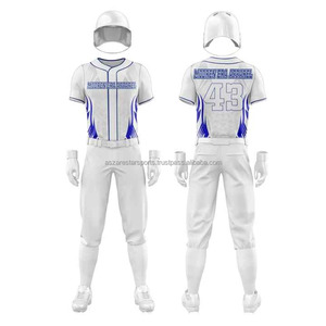 Uniforme de Béisbol Unisex de Alta Calidad para Adultos, Conjunto de Camisetas Estampadas y Cosidas con Colores y Logotipo Personalizados - Product Image 4