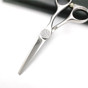 Wholesale High Quality Hair Scissors / Professional Hair Cutting Scissors Stainless Steel <b>Barber</b> Scissor 440C Sharp <b>Blade</b> - Product Image 4
