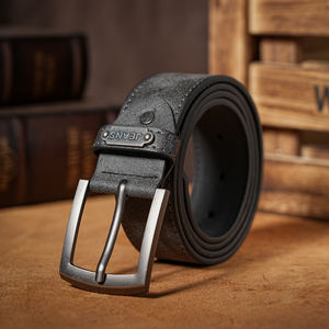 Cinturón Retro Casual de Cuero PU Marrón con Hebilla Metálica para Hombre y Mujer, Apto para Uso Diario y para Todas las Estaciones - Product Image 6