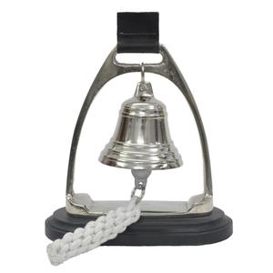 Cloche décorative de table pour salon avec base, faite à la main, dernière nouveauté, design étrier de cheval, décoration d'intérieur - Product Image 1